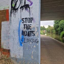 We may have added our thoughts to this grafitti 🙈