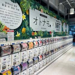 Many vending machines all over