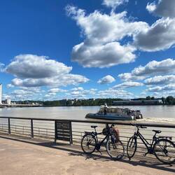 View when we paused for lunch