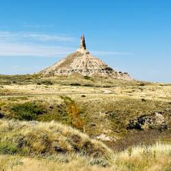Chimney Rock in Nebraska