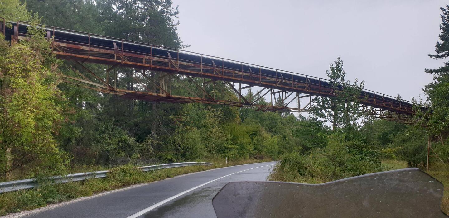 Das Band auf seinem Höhepunkt.