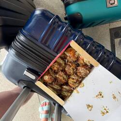 Oktopusbällchen - Takoyaki