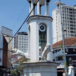 Tieger-Symbol der Stärke+Potenz.Sehr beliebt auf Java und an jeder Ecke zu sehen.