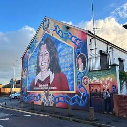 Bobby Sands elected as an MP from jail , died on a hunger strike
