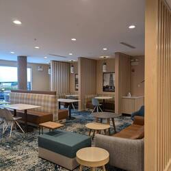 Lobby/Breakfast area at the TownePlaza Suites Frederick