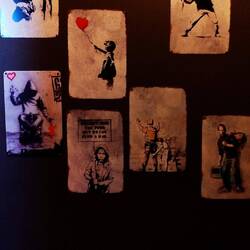 Bansky Made it to the Bars