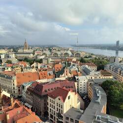 Vom Kirchturm über die Stadt
