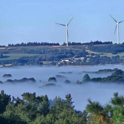 From the balcony overlooking Morgade