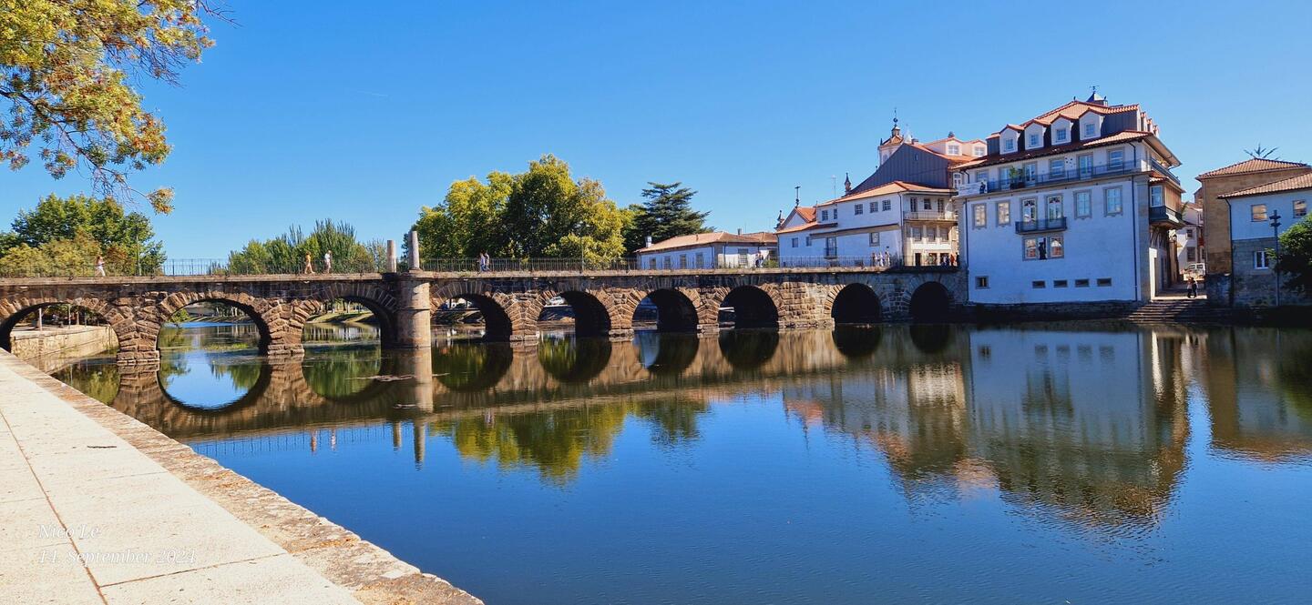Die römische Brücke Ponte de trajano