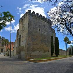 Alcazar de Jerez.  Leider wegen Renovierung geschlossen.