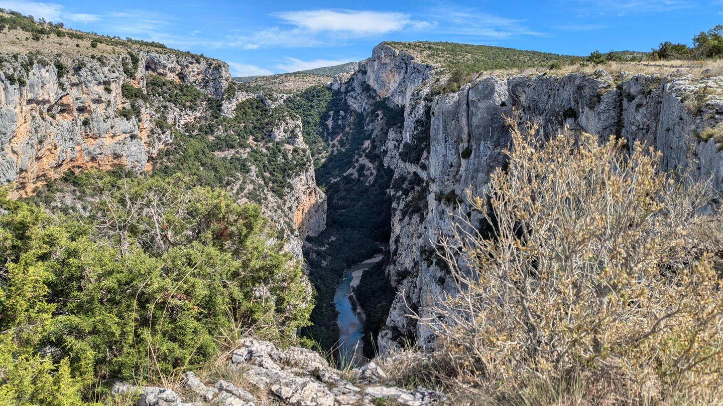 Gorge du Verdon, Left Bank