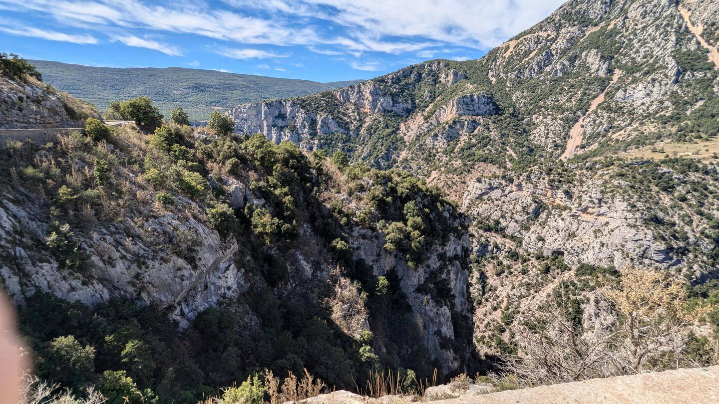 Gorge du Verdon, Left Bank