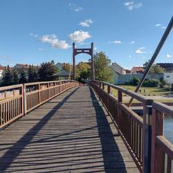 Fußgängerbrücke Anklam
