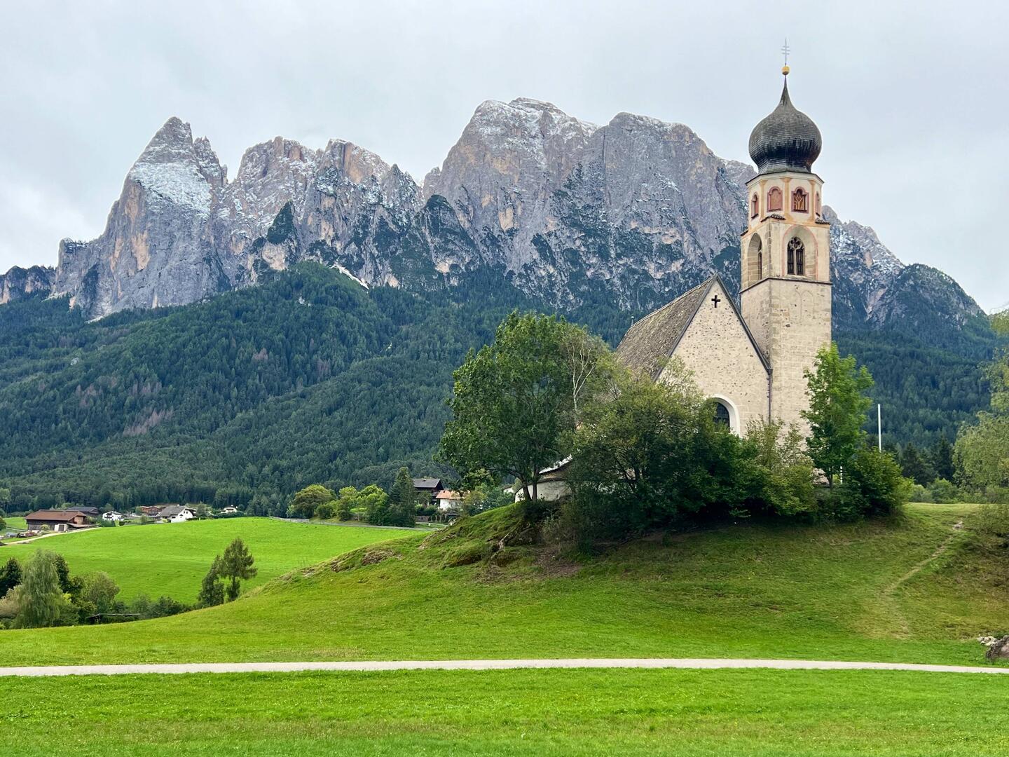 Just outside of Castelrotto
