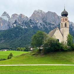 Just outside of Castelrotto