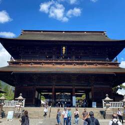The shrine we visited