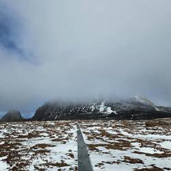 Cradle Mountain im Nebel