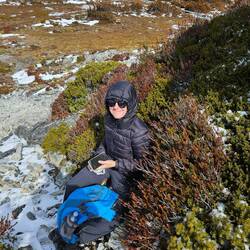 Zmittag ufem Crater Peak
