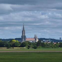 Sicht auf den Ulmer Dom