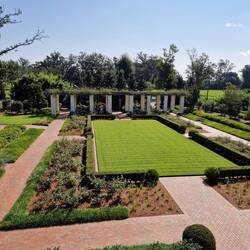 Gartenanlage der Plantage