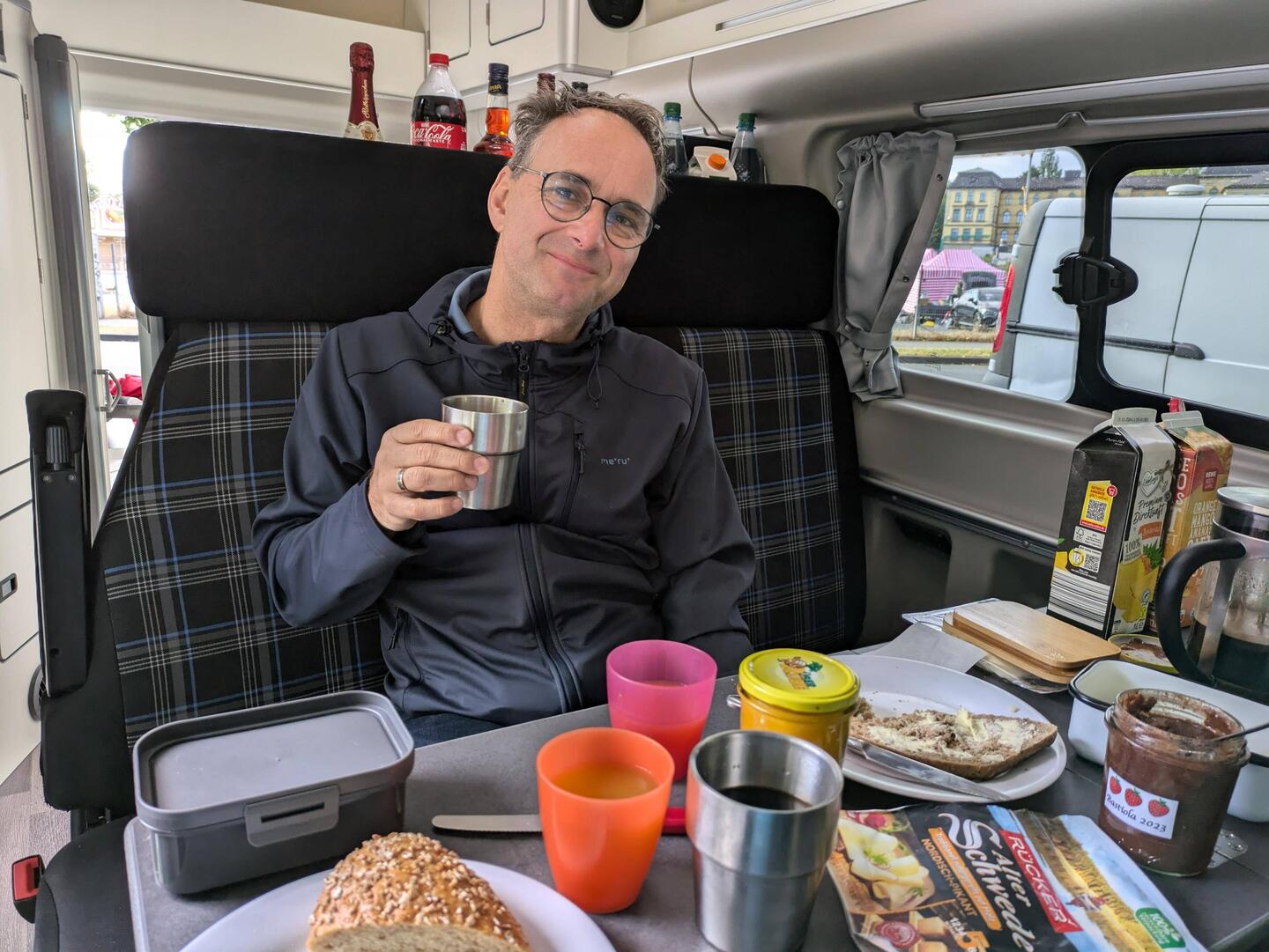Erstes Frühstück "auswärts"