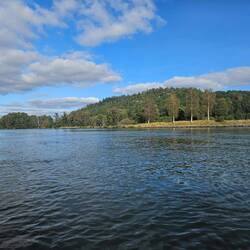 Landscape is different after the lock