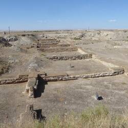 View of Gordion site