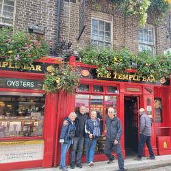 The actual Temple Bar in the Temple Bar area of Dublin.