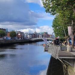 We walked along the north side of the river. So much to see.