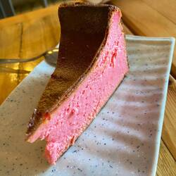 Tarta de queso y pantera rosa