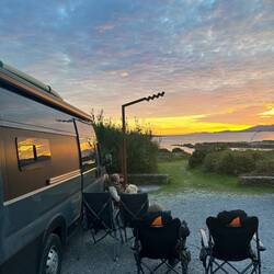 Perfekter Stellplatz für die Nacht ✨