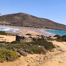 Mittelmeer und Ägäisches Meer getrennt