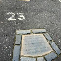 John Knox is supposedly buried beneath car park 23