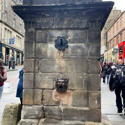 Water pump - where town folk would come to collect water