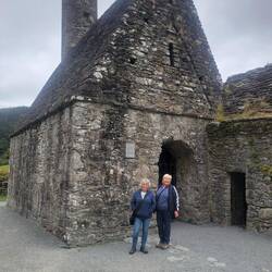 This was the chapel. The roof was stone, it was amazing to think how long it has stood up.