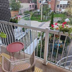 Blick von unserem Balkon