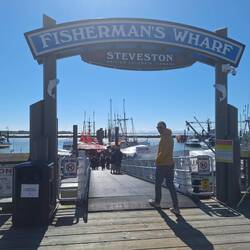 Ab nach Steveston (Richmond)