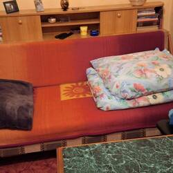 Mein Auswärts-Schlafquartier bei Bruno im Holzhaus