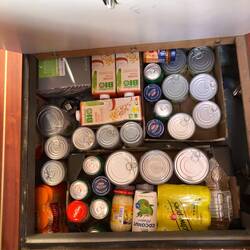 Everything has its spot, will have to remember where I put the mayonnaise...