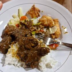 Rendang for dinner