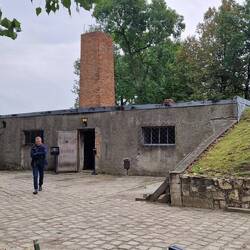 De kleine gaskamer in Auschwitz 1