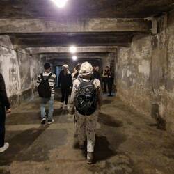 De gang naar de grotere 'gaskamers'