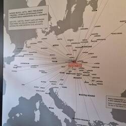 De centrale positie in Europa van Auschwitz