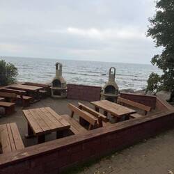 Grillplatz mit Ostseeblick