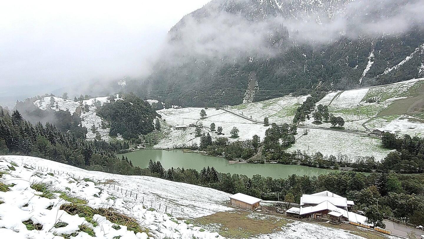 schon oberhalb des Klammsees