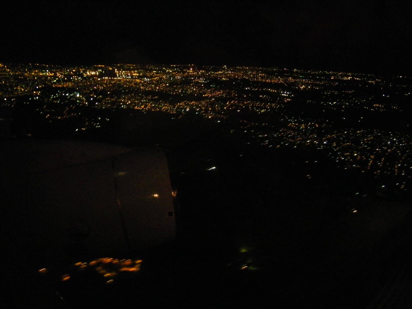 bye bye Havanna aus dem Cubana Flugzeug