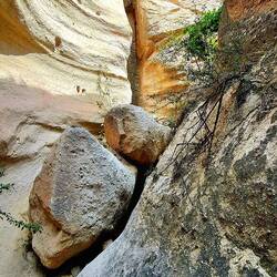 Schmale Schlucht