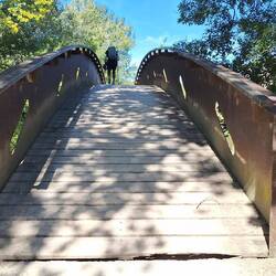 For some reason today the bridges were ridiculously steep, but for no practical reason.