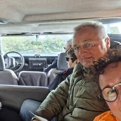 Auf meinen Wunsch eine knieschonende Anfahrt😁