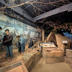 The only original tent from the Civil War times in the world